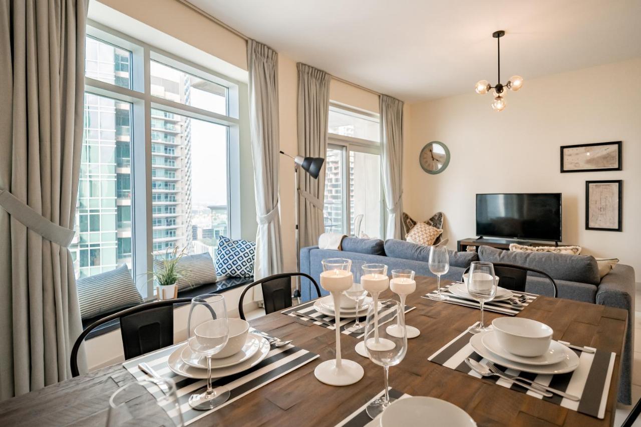 Appartement Higuests - Designer Apt With Panoramic View Near Burj Khalifa à Dubaï Extérieur photo